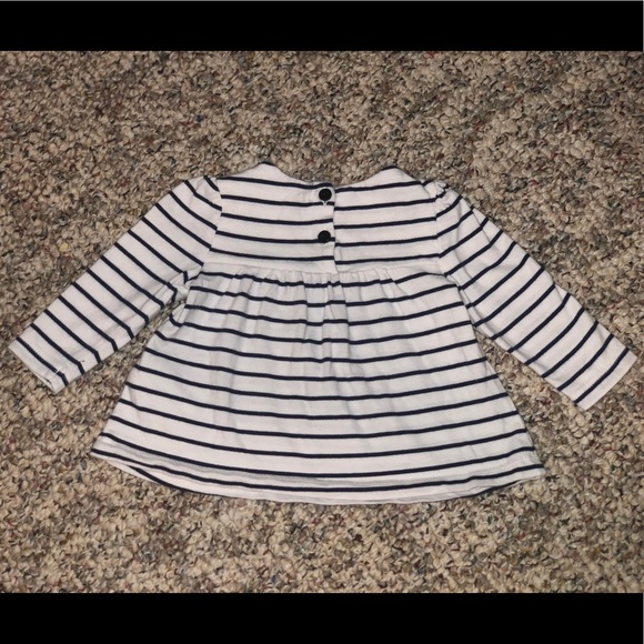 Tommy Hilfiger Navy and White Striped Shirt - Picture 2 of 3